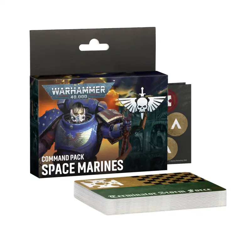 Command pack space marines, warhammer 40k, games workshop, model 48-02
